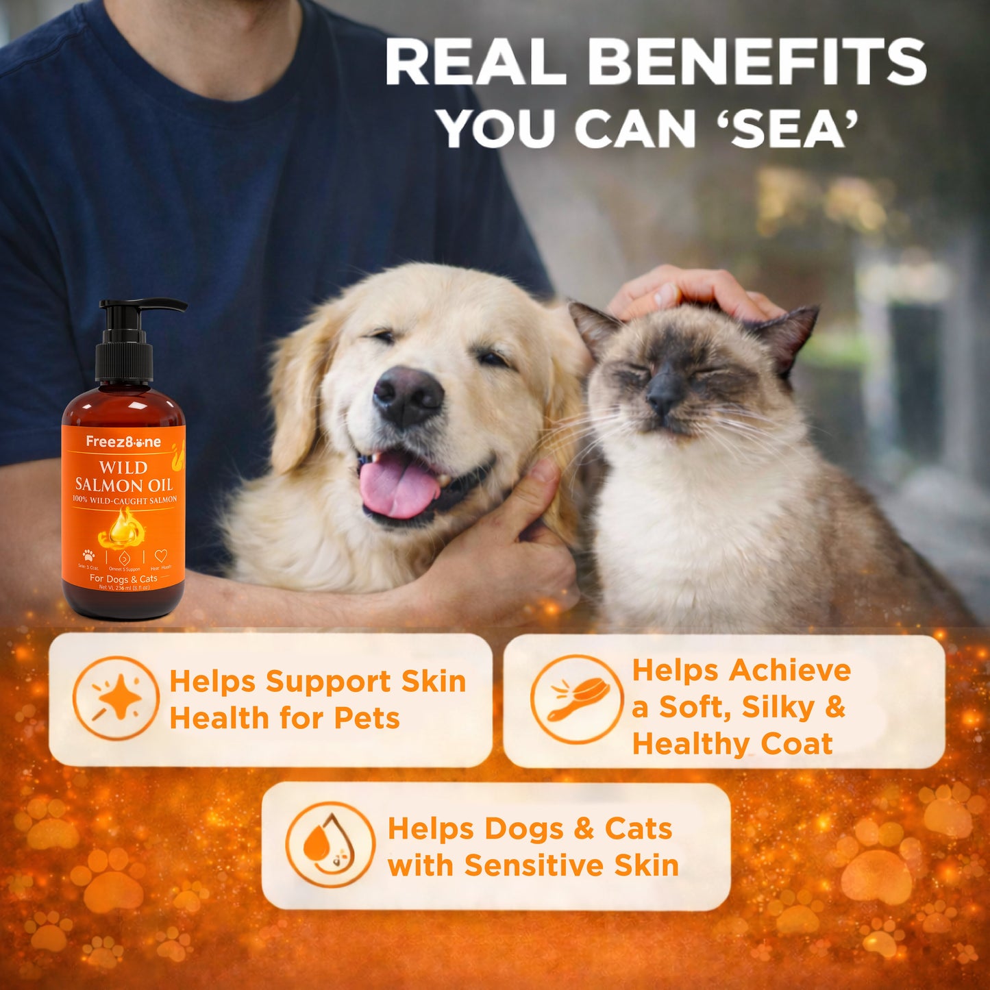 AUCTION ONLY - FREEZBONE WILD SALMON OIL
