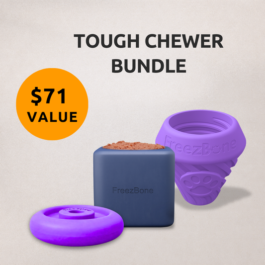 Tough Chewer Bundle - Extra-thick natural rubber for power chewers
