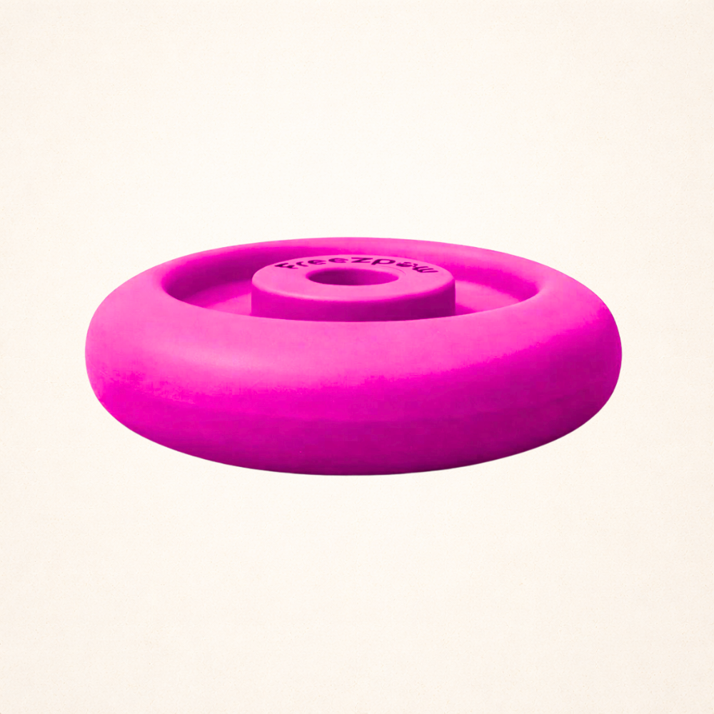 AUCTION ONLY - FreezDoughnut - Super Durable Treat Toy For Touch Chewers