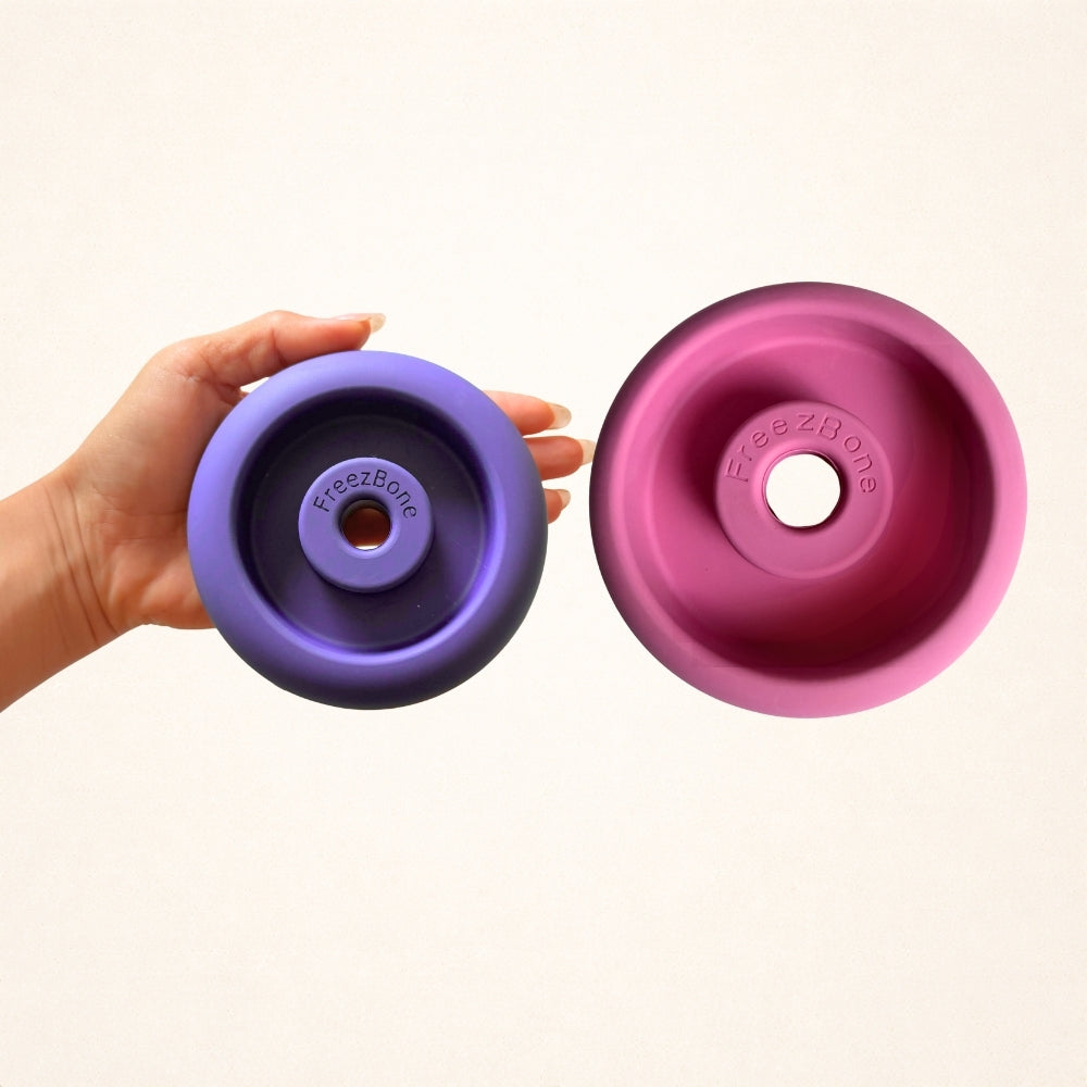 AUCTION ONLY - FreezDoughnut - Super Durable Treat Toy For Touch Chewers