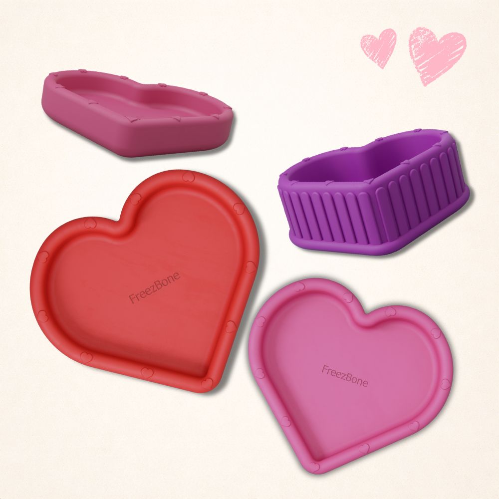 AUCTION ONLY - FreezHeart - Durable Heart Enrichment Chew