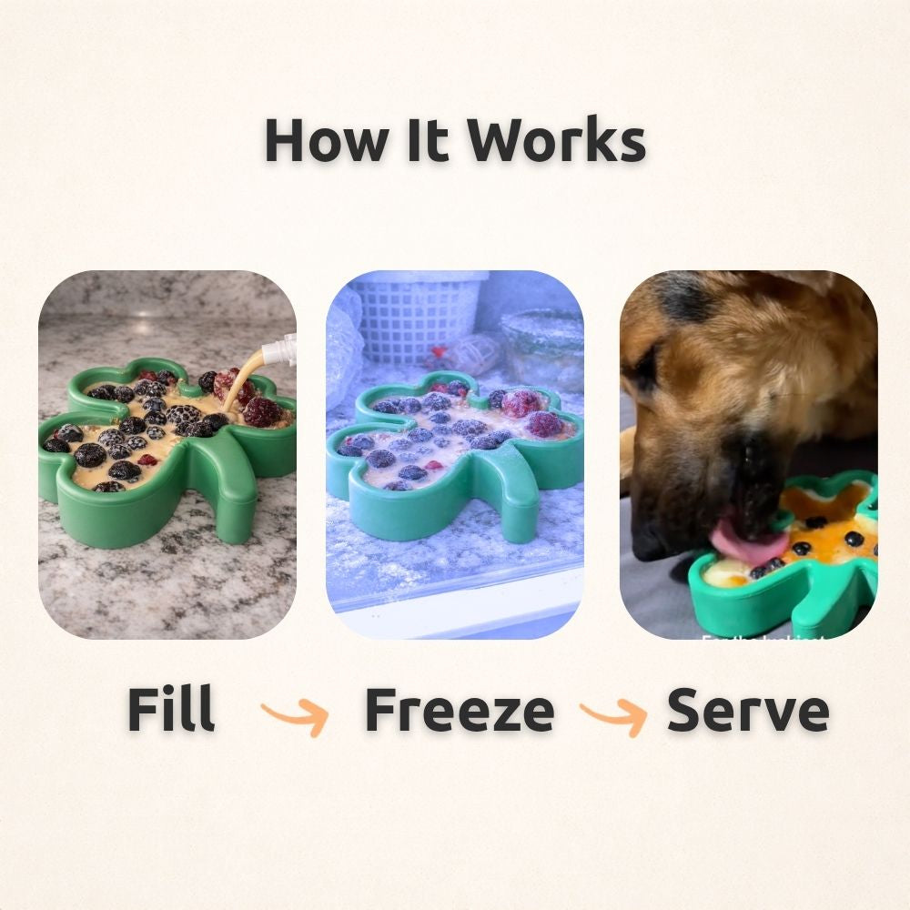 AUCTION ONLY - FreezShamrock - Premium Enrichment Toy