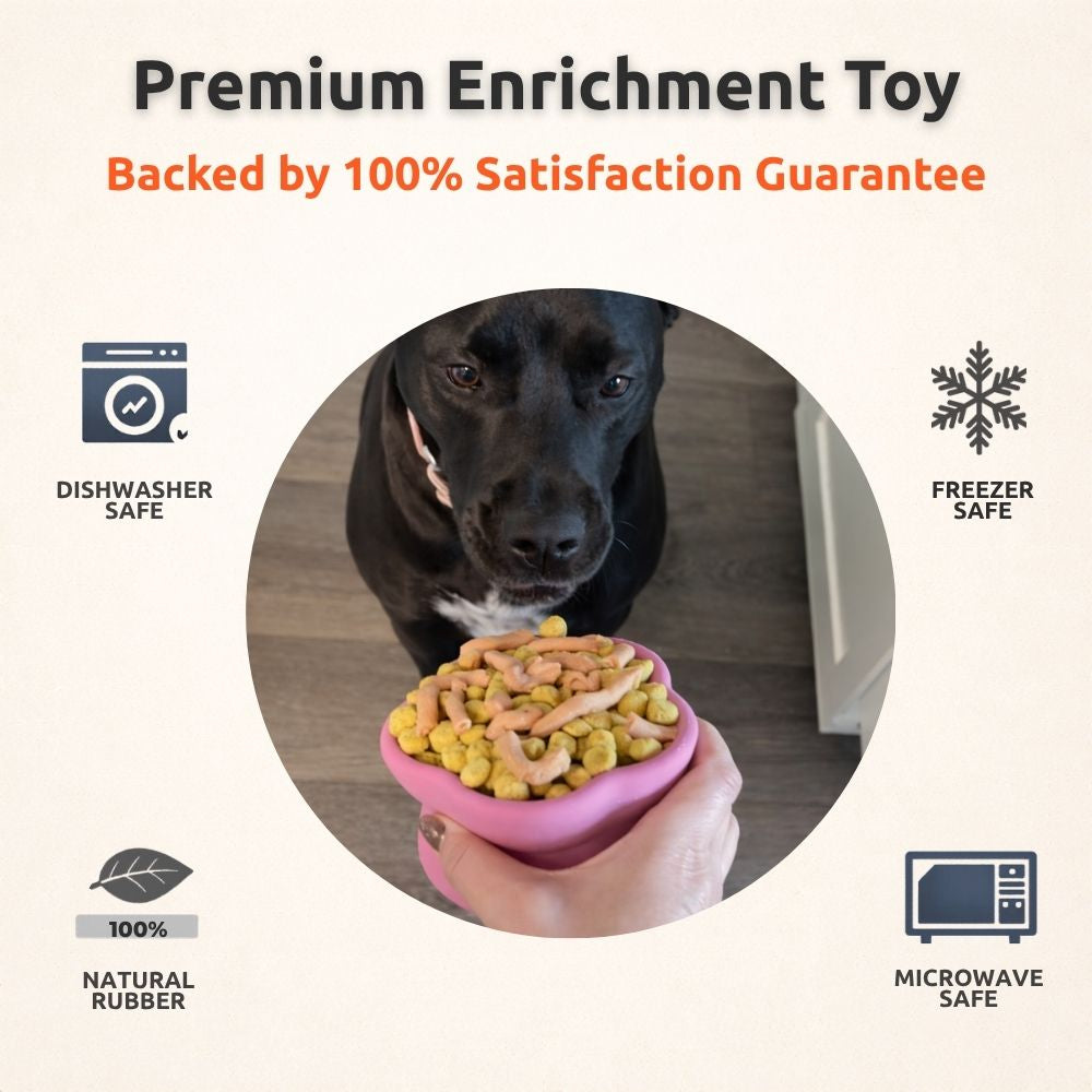 AUCTION ONLY - Freezflower Cup -  Frozen Treat Cup for Calm, Happy Dogs