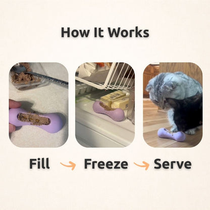 AUCTION ONLY - FreezWhisk Cat Calm Feed Bowl