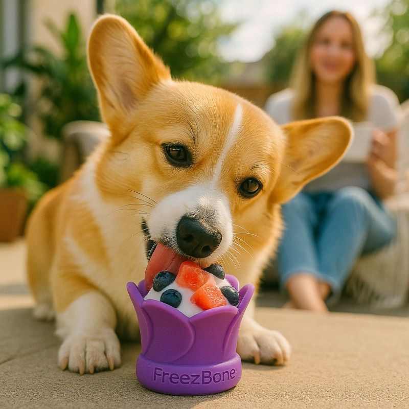 FreezRose – Frozen Dog Enrichment Toy