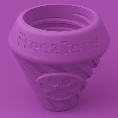 FreezCone – The Ice-Cream–Shaped Enrichment Dogs Can’t Put Down