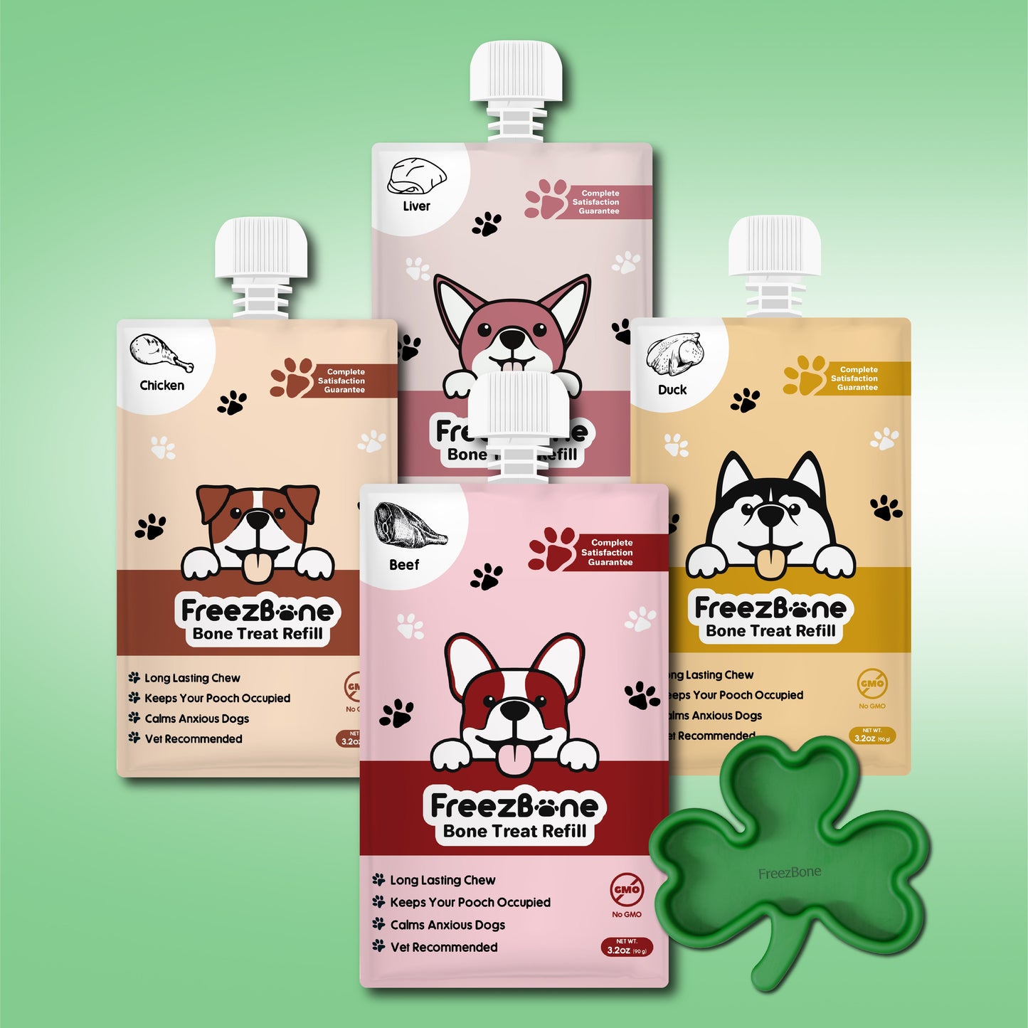 FreezShamrock Bundle 90 Grams Fillers (St Patrick's Edition)