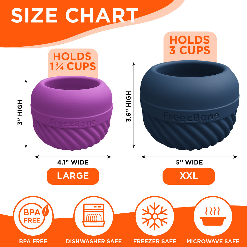 FreezJumbo™ – Our Biggest & Toughest Enrichment Toy Ever