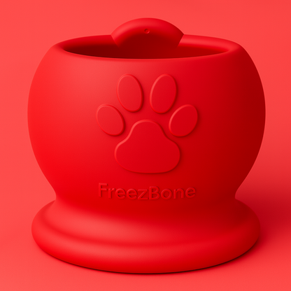 AUCTION ONLY - FreezSanta Dog– Holiday Frozen Santa Chew Toy