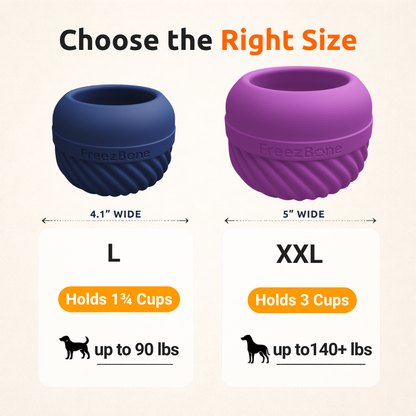 AUCTION ONLY -  FreezJumbo™ – Our Biggest & Toughest Enrichment Toy Ever